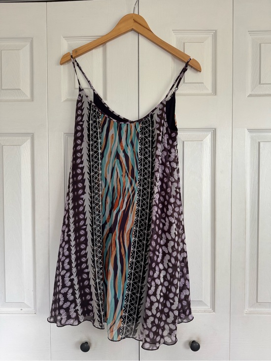 Express Dresses & Skirts - Express Purple Dress with Printed Design